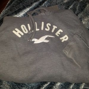Hollister gray hoodie for girl